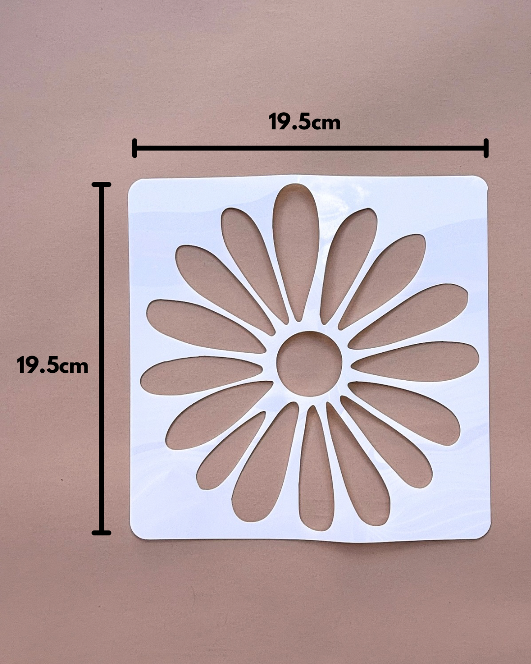 Paint Stencil - 20cm Daisy