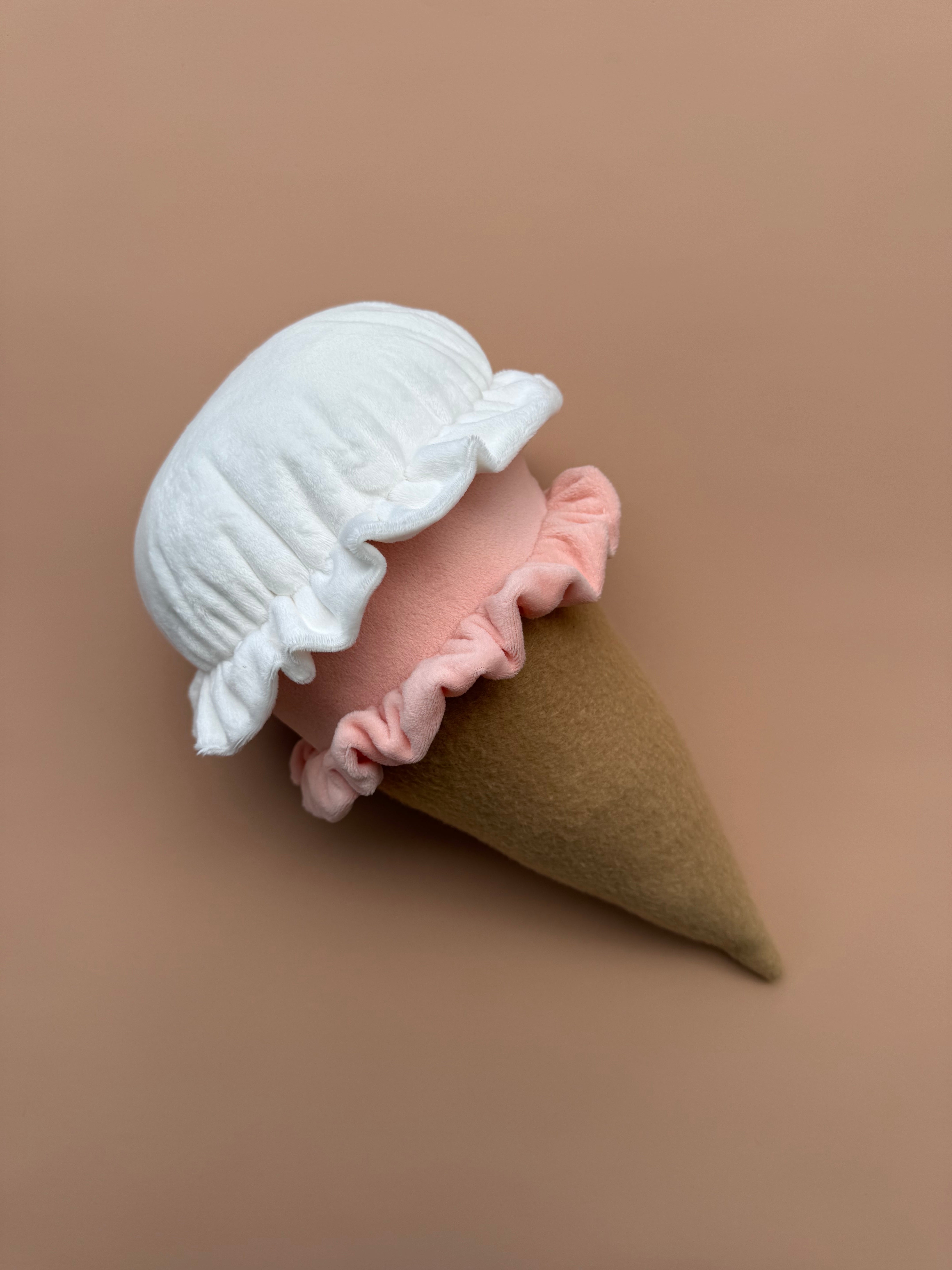 Icecream Plushie - Plain (Ready Made)