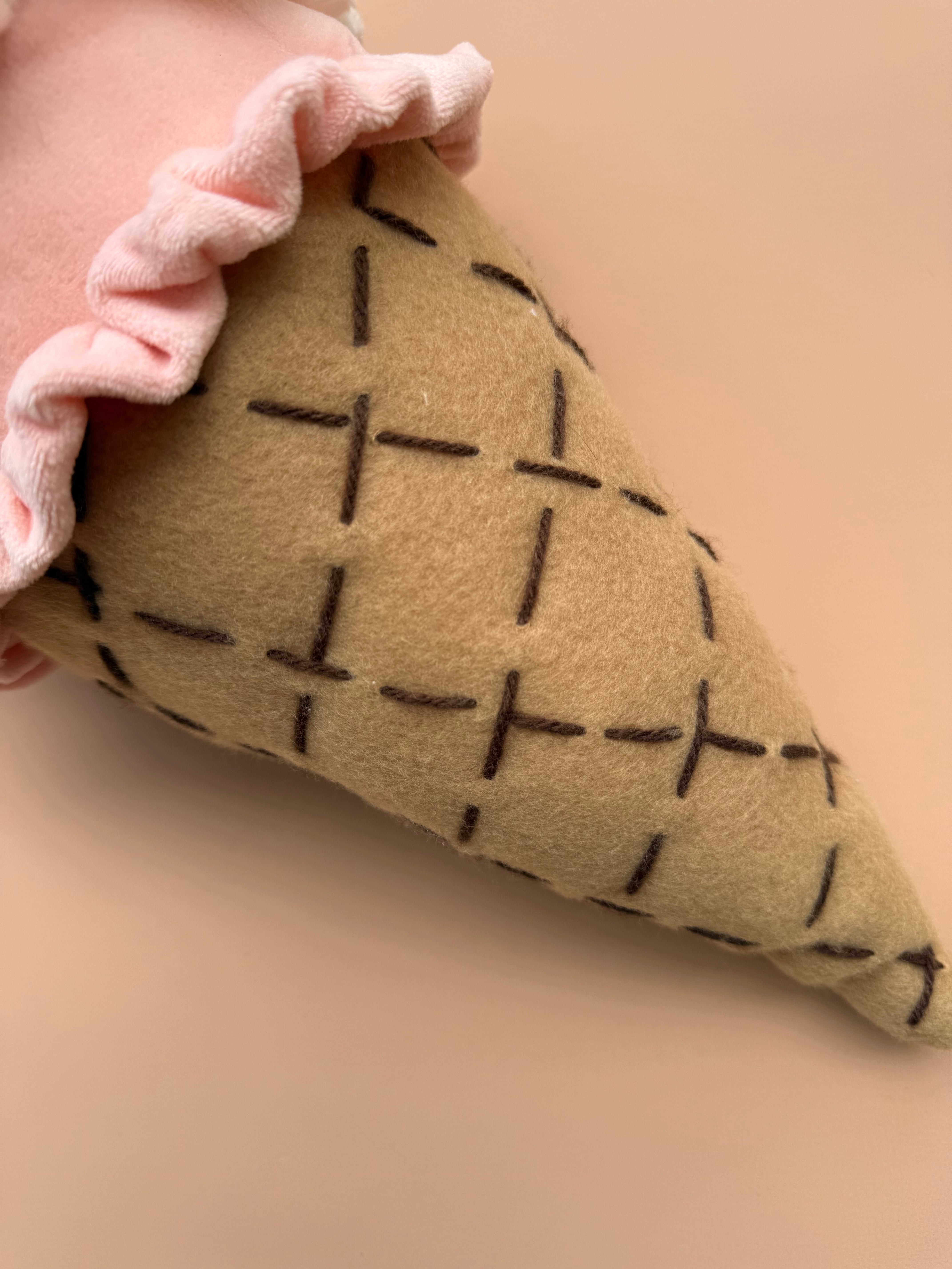 Icecream Plushie - Detailed (Ready Made)