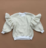 Related product : MUMMA Oversized Frillie Pullover - Cream Teddy