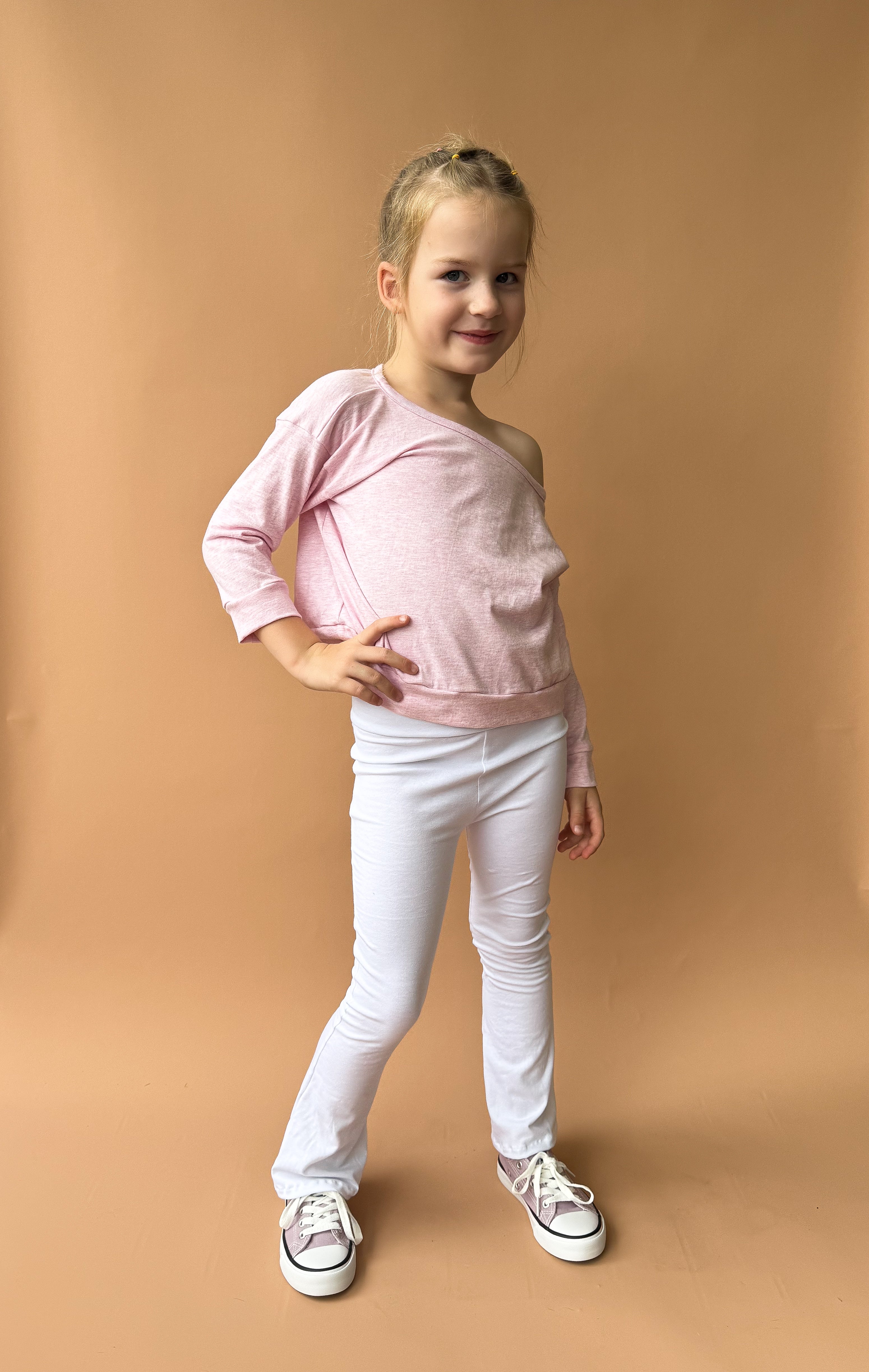 Flare Leggings - White