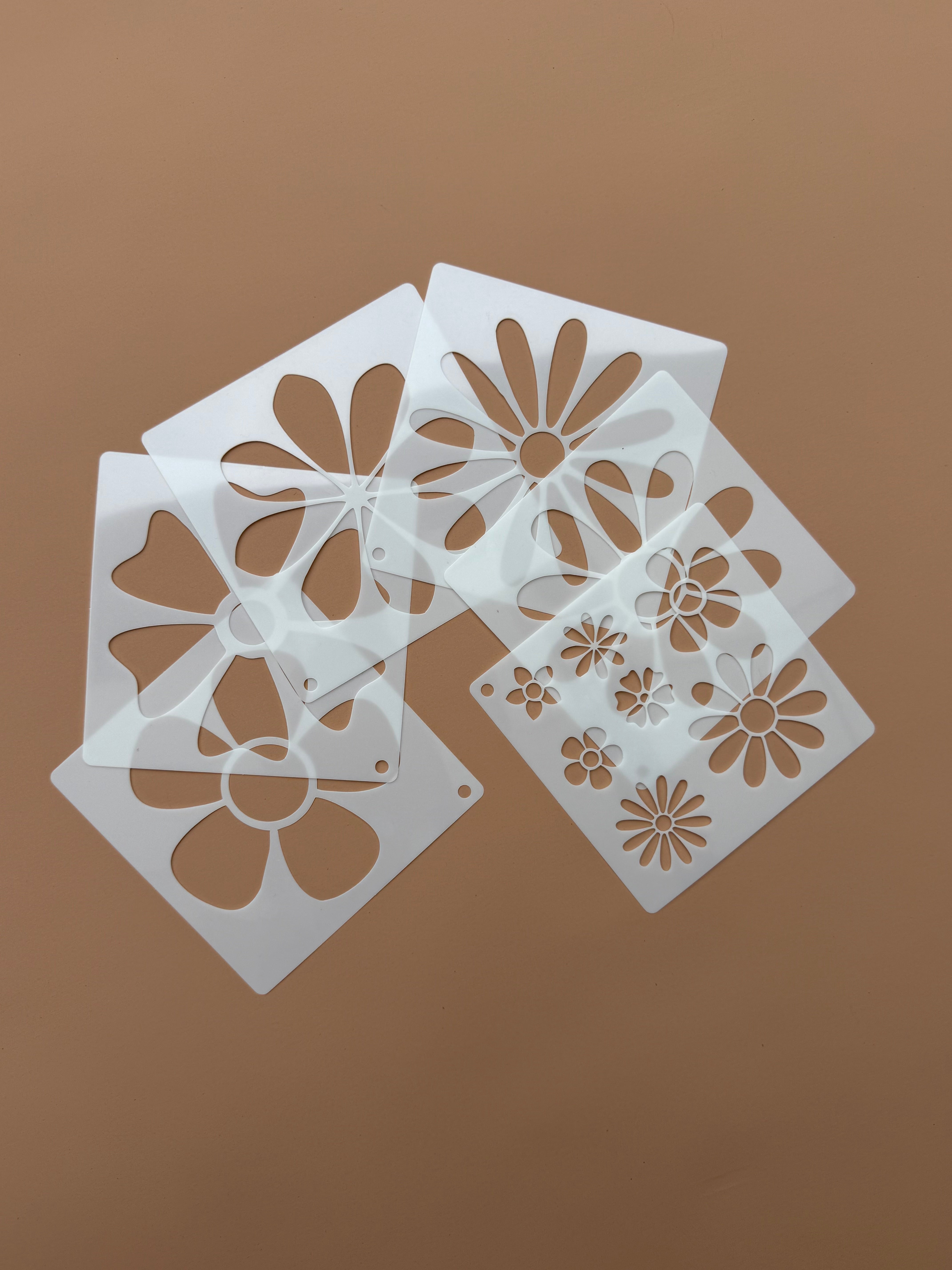 Paint Stencil Set - Flowers