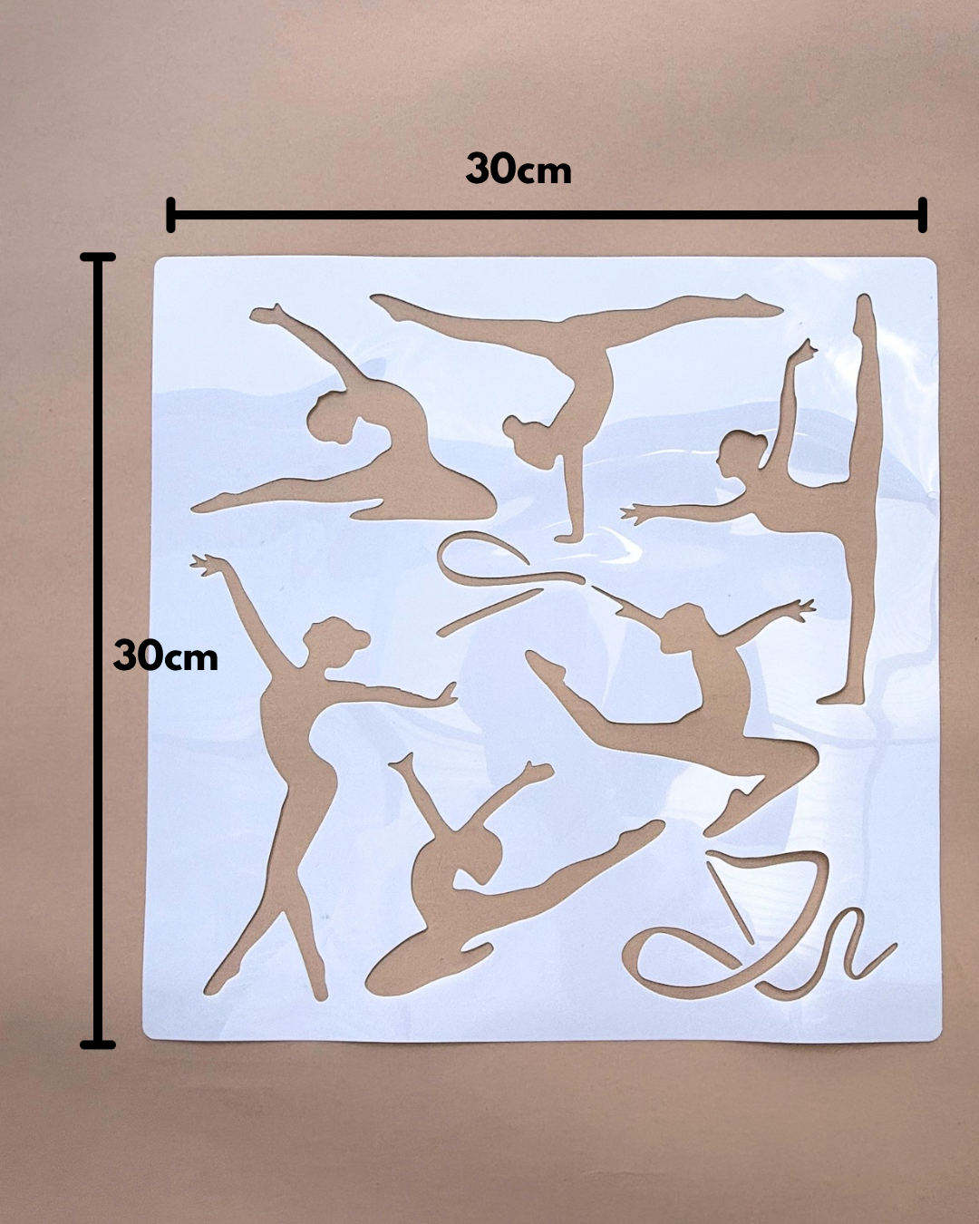 Paint Stencil - Gymnastics
