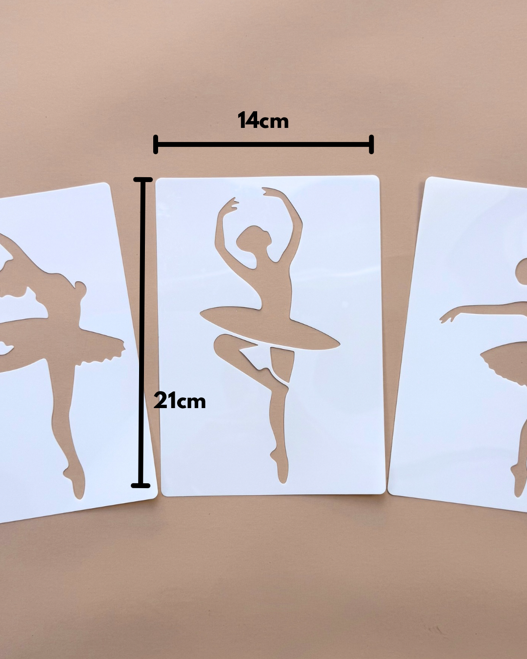 Paint Stencil Set - Ballerinas