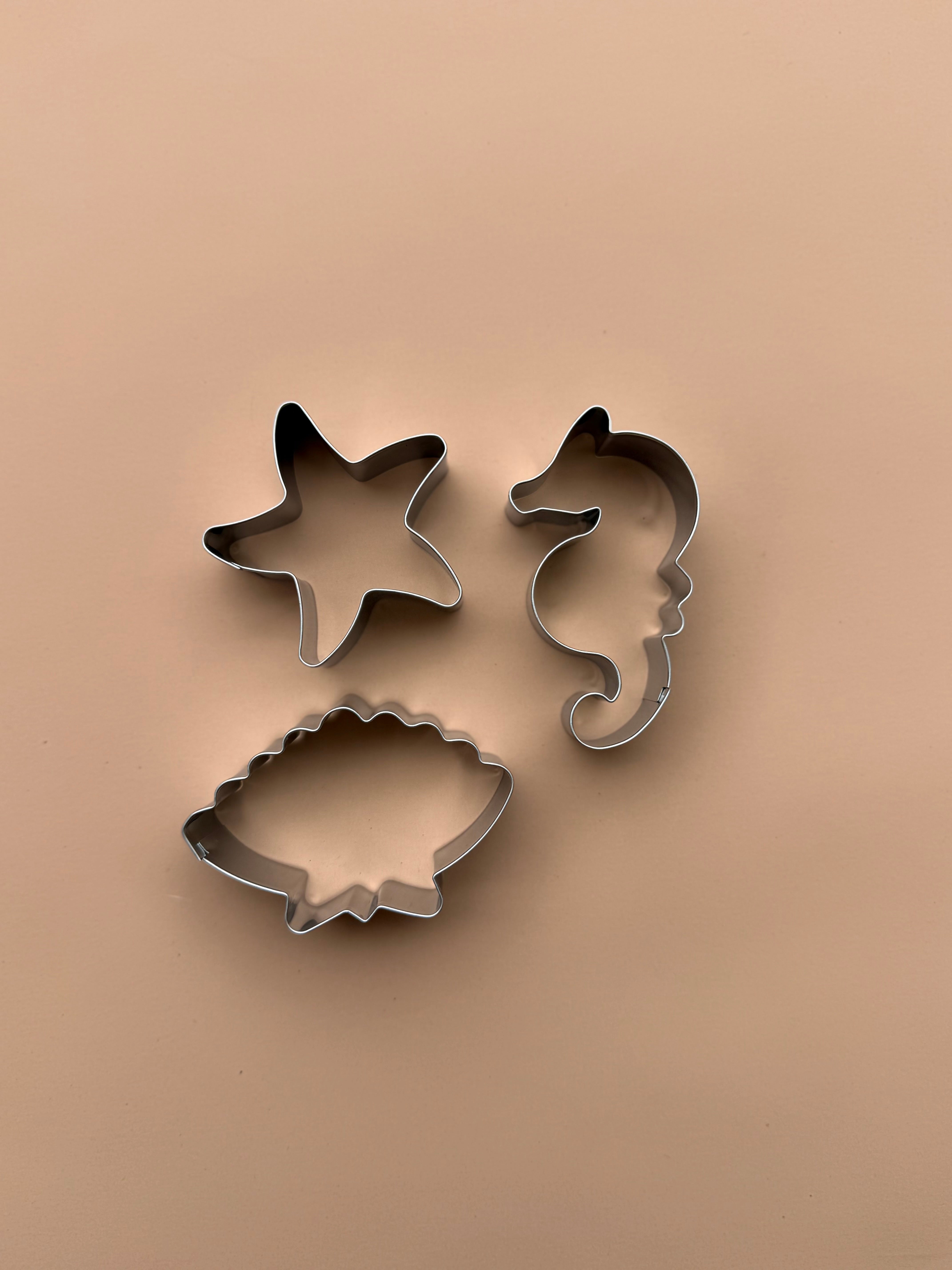 Sandwich/Cookie/Playdough Cutters - Ocean
