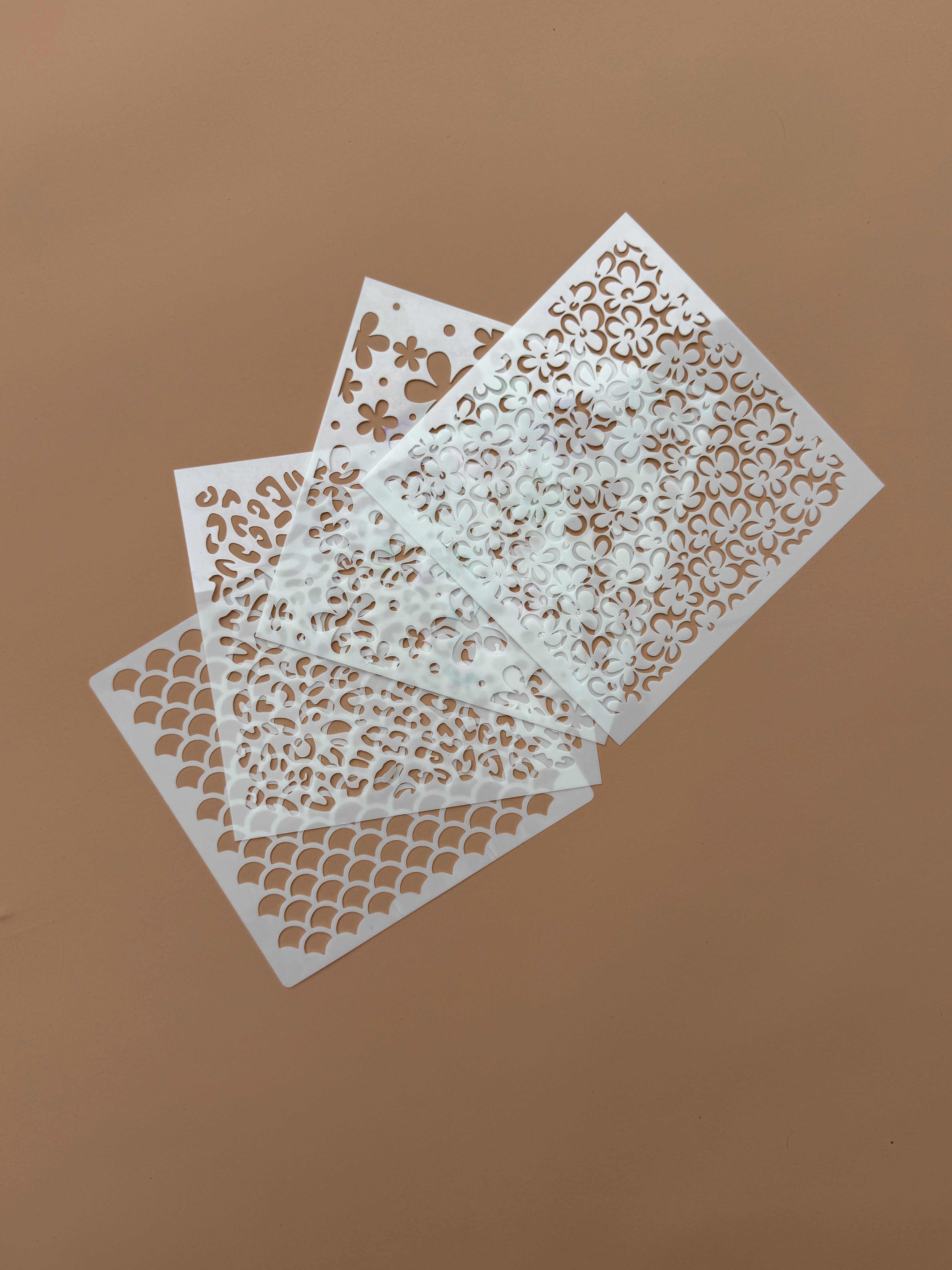 Paint Stencil Set - Animal & Floral