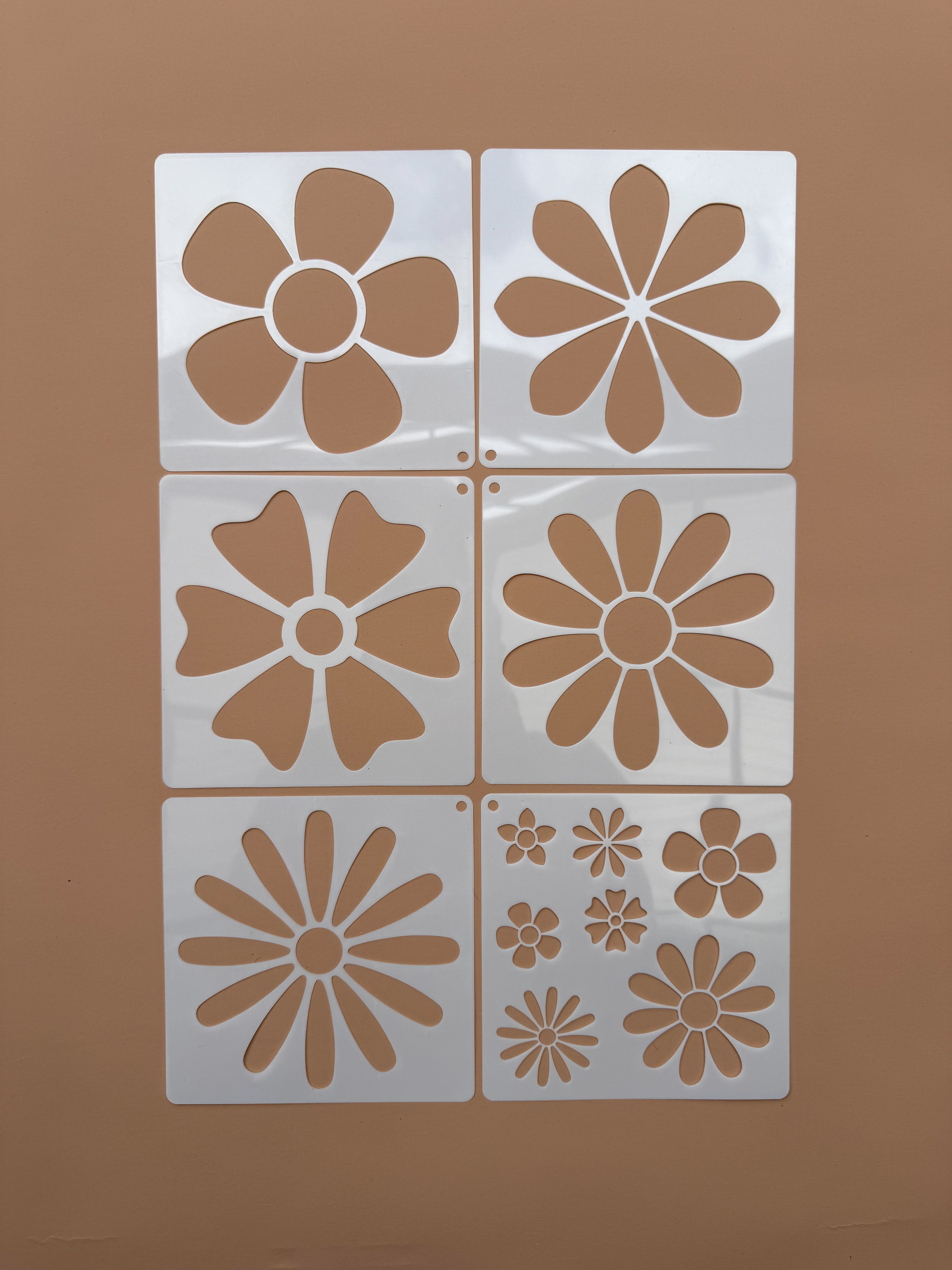 Paint Stencil Set - Flowers