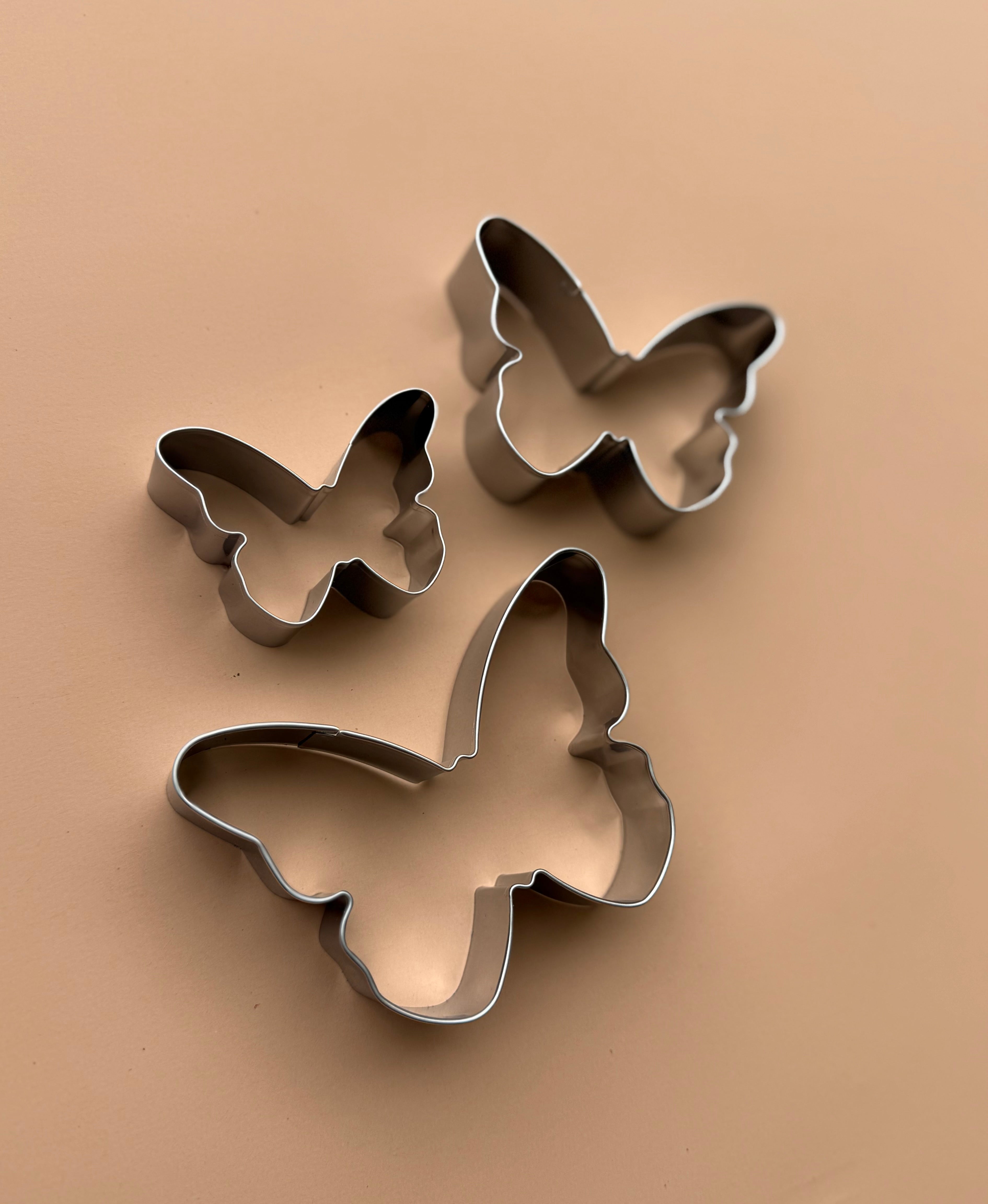 Sandwich/Cookie/Playdough Cutters - Butterflies