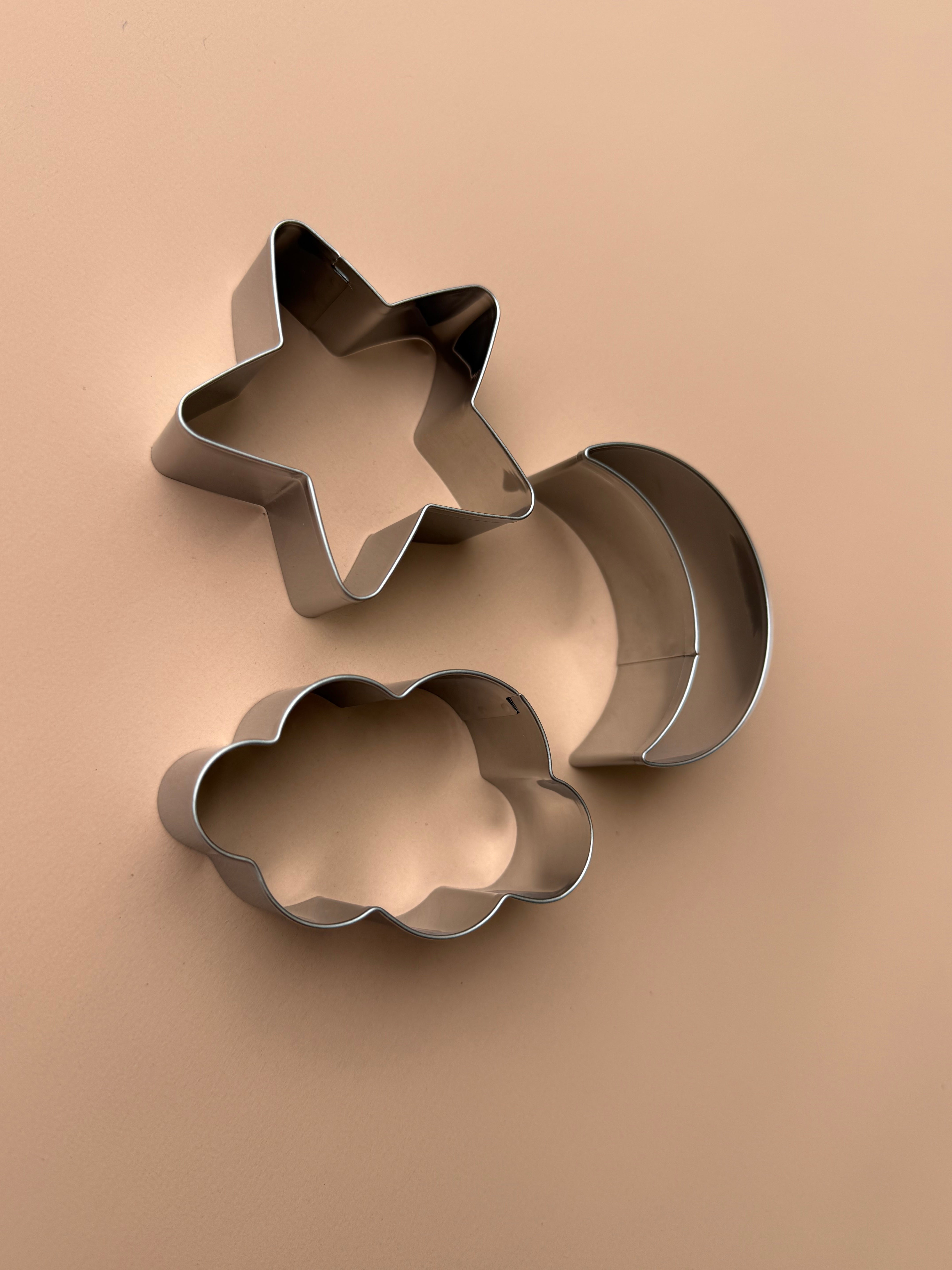 Sandwich/Cookie/Playdough Cutters - Sky