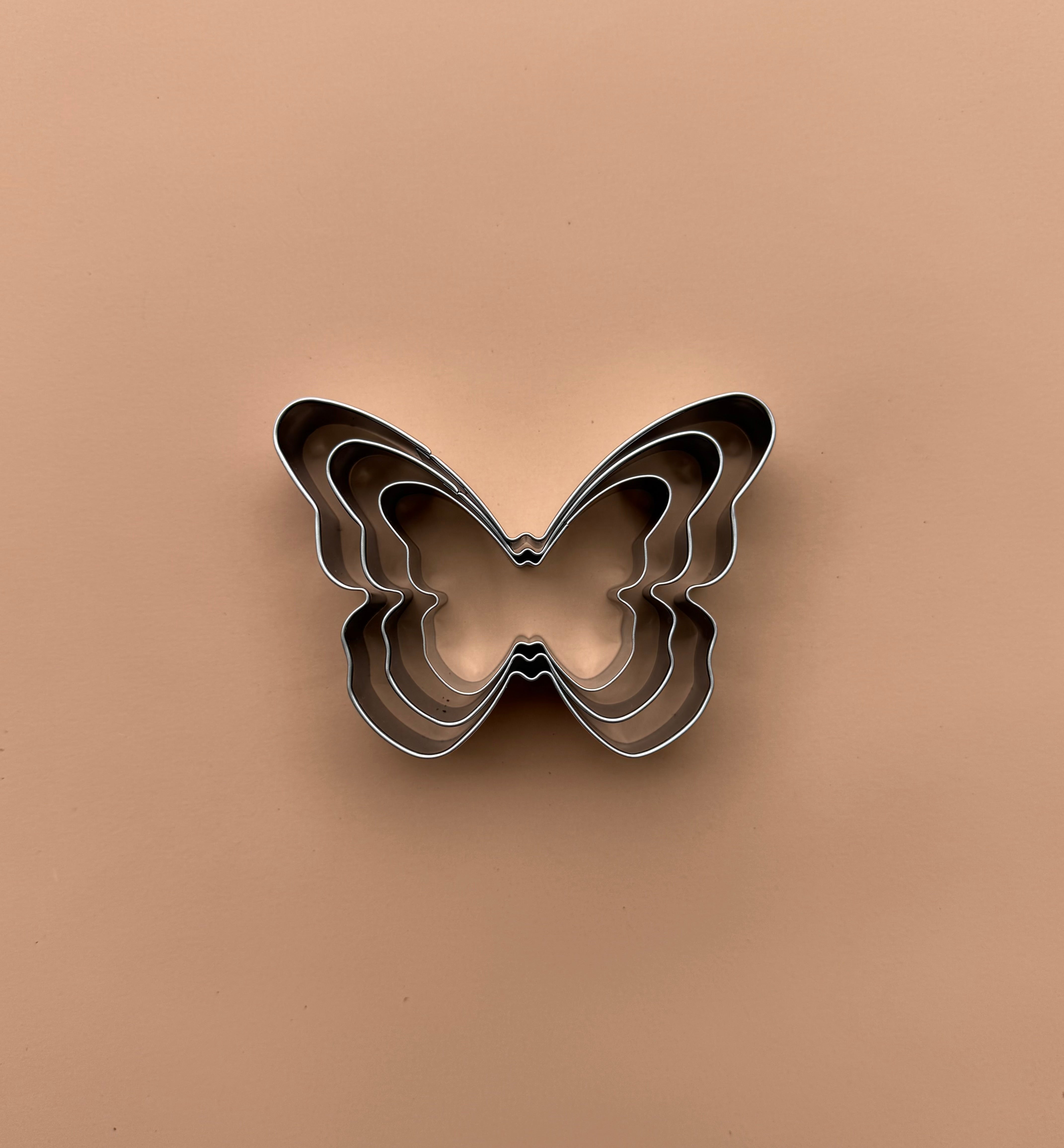 Sandwich/Cookie/Playdough Cutters - Butterflies
