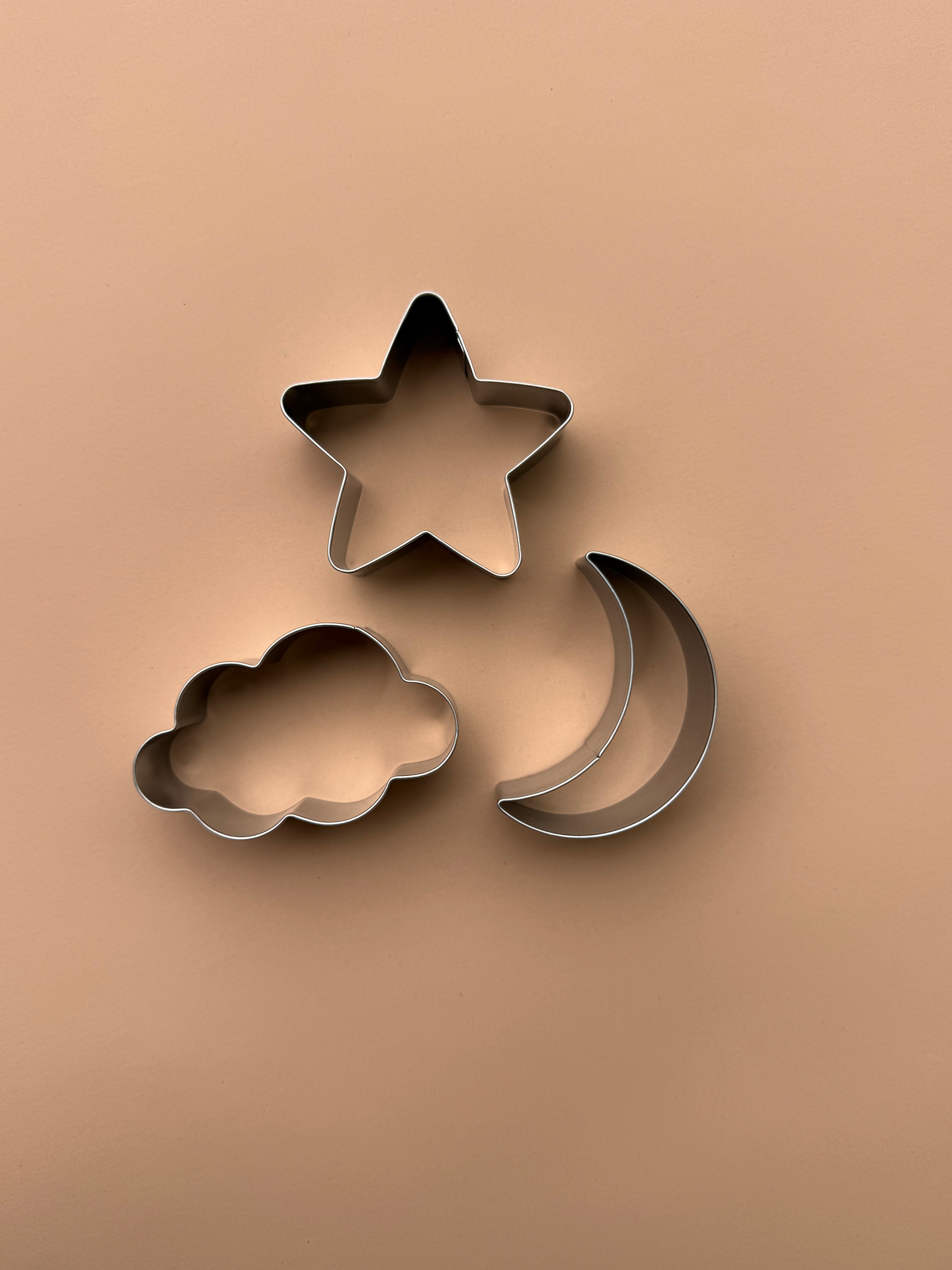 Sandwich/Cookie/Playdough Cutters - Sky
