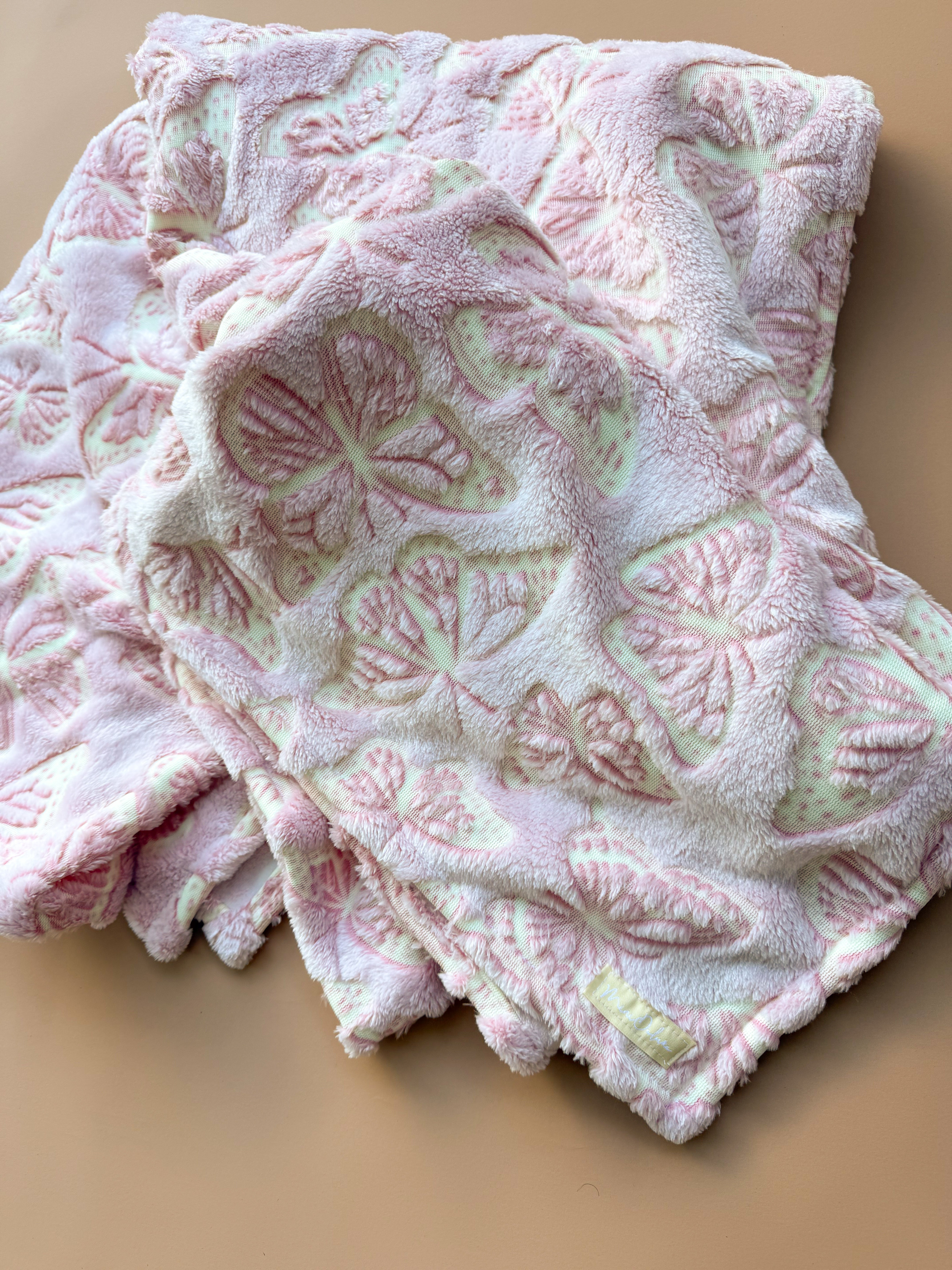Snuggle Blanket - Pink Butterflies