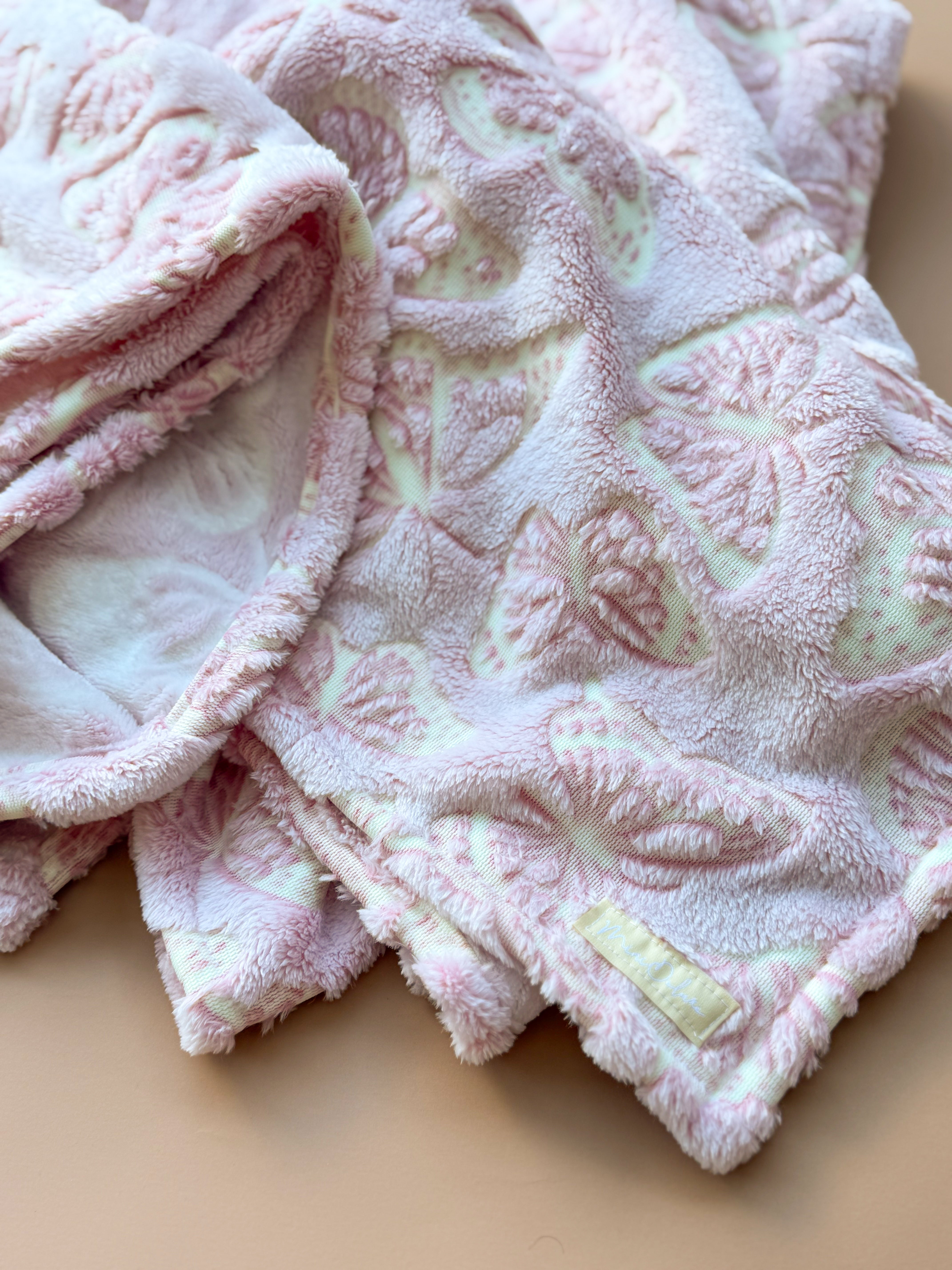 Snuggle Blanket - Pink Butterflies